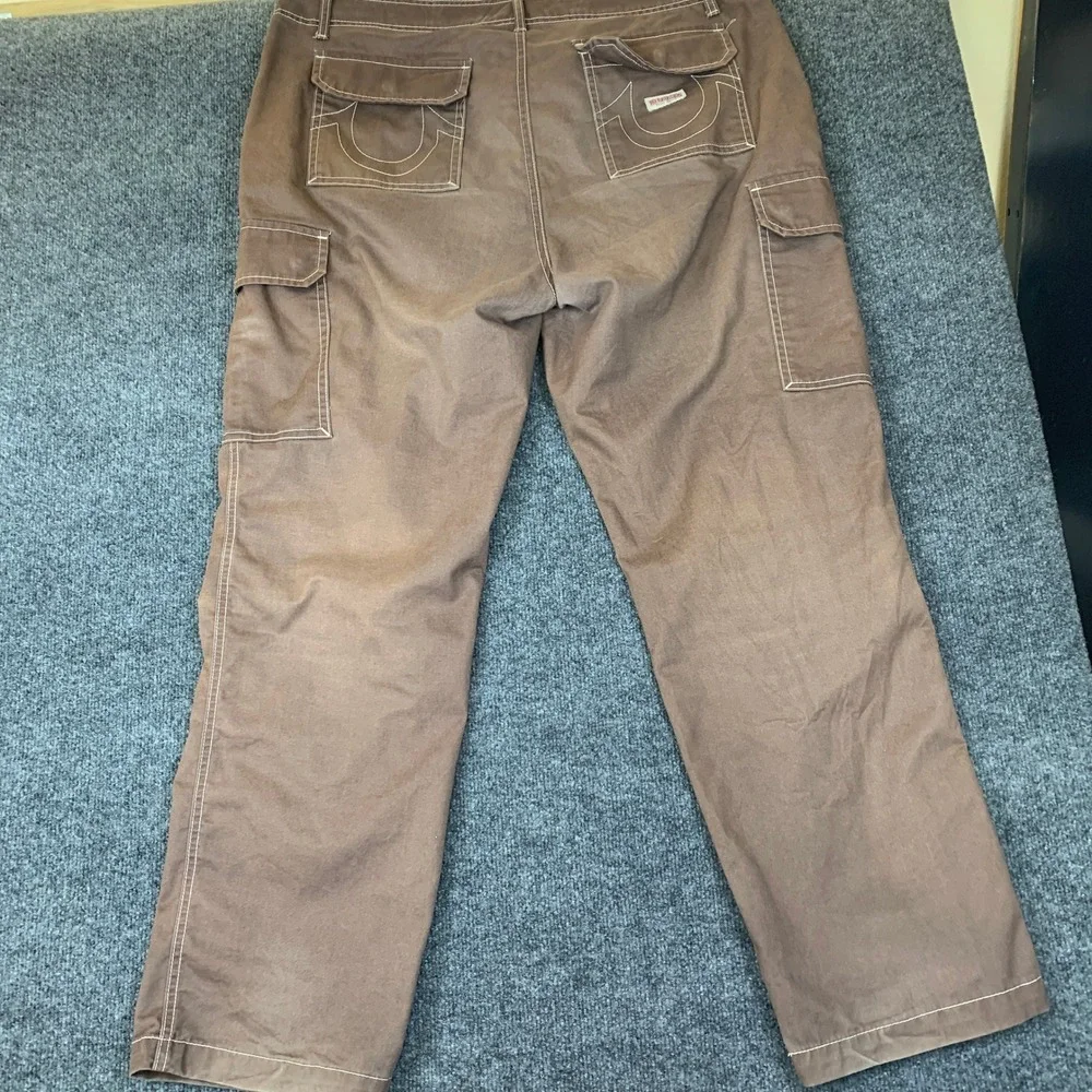 True‎ Religion Brand Jeans 108335 Men's Bracken Brown Cargo Pants Size 38